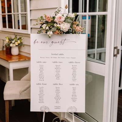 A1 foam core seating chart