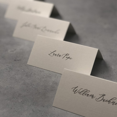 Wedding place card printing