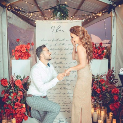 Wedding scroll signage