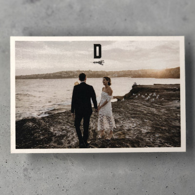 Wedding thank you post card