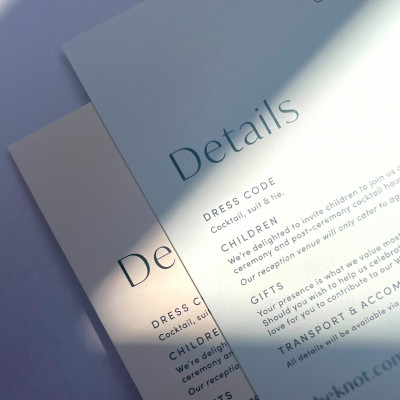 Details card