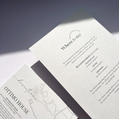 Accomodation card