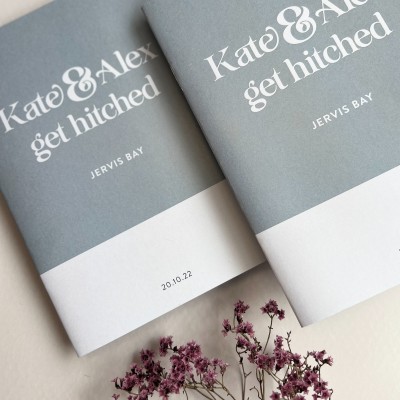 Order of service booklets