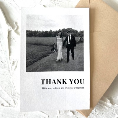 Wedding Thank You Card